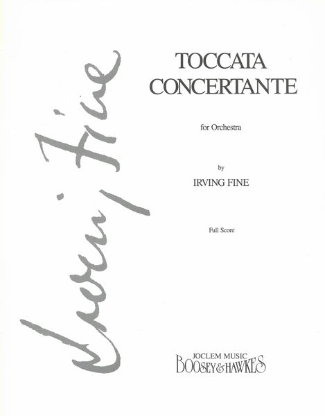 Toccata Concertante : Fo Orchestra.