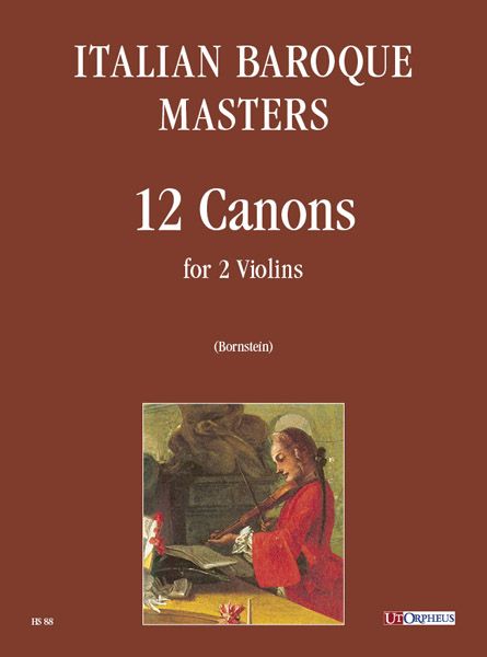 Maestri Del Barocco Italiano - 12 Canoni : Per 2 Violini.