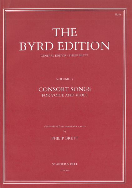Consort Songs / Edited By Philip Brett.