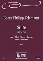 Suite TWV 44: F 13 : Per 2 Oboi, 2 Corni E Fagotto.