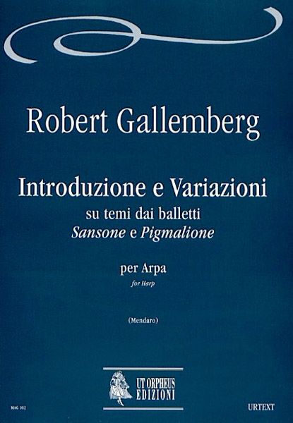 Introduzione E Variazioni Su Temi Dai Balletti Sansone E Pigmalione : Per Arpa.