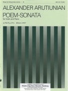 Poem-Sonata : For Violin and Piano (1985).