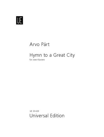 Hymn To A Great City : Für Zwei Klaviere (1984/2000).