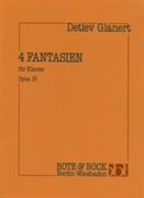 4 Fantasien, Op. 15 : Für Klavier.