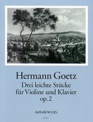 Drei Leichte Stücke, Op. 2 (1. Lage).