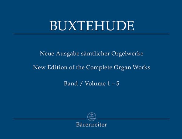 Neue Ausgabe Sämtlicher Orgelwerke : Band 1-5 Komplett.