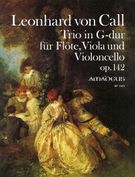 Trio In G-Dur Op. 142 : Für Flöte, Viola und Violoncello.