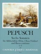 Sechs Sonaten Für Altblockflöte (Flöte, Oboe, Violine) und Basso Continuo 1-3.