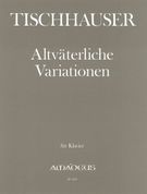 Altväterliche Variationen : Für Klavier (1940).