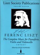 Complete Music : For Pianoforte, Violin and Violoncello.