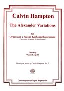 Alexander Variations : For Organ and A Second Keyboard Instrument.