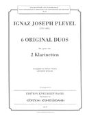 6 Original Duos : Für 2 Klarinetten / edited by Antonin Myslik.