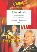 Albumblatt : For Trumpet and Piano / edited by Timofei Dokshitser.