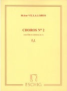 Choros No. 2 : Pour Flute and Clarinet En la.