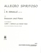 Allegro Spiritoso : For Bassoon and Piano.