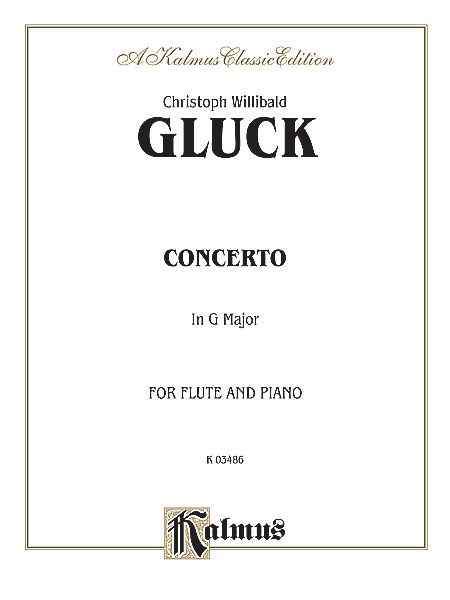Concerto In G Major : For Flute and Orchestra - Piano reduction.