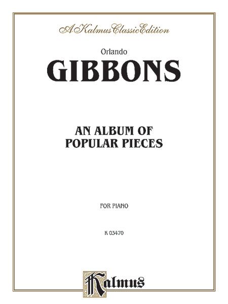 Album Of Popular Pieces : For Piano.