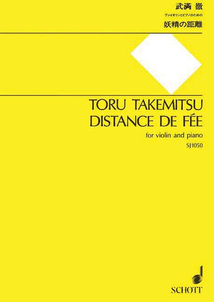 Distance De Fee : For Violin and Piano.