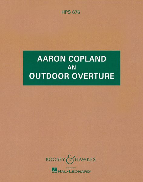 Outdoor Overture : For Orchestra.