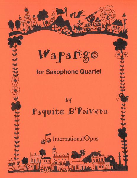 Wapango : For Saxophone Quartet.