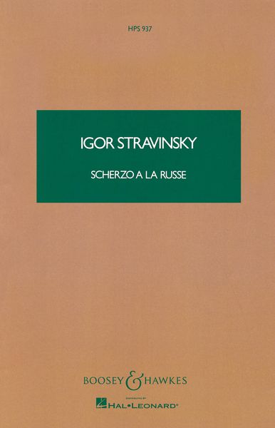 Scherzo A la Russe : For Orchestra.
