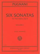 Six Sonatas, Op. 4 : For Two Violins - Vol. I.