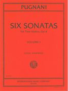 Six Sonatas, Op. 4 : For Two Violins - Vol. I.