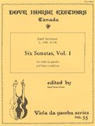 Six Sonatas, Vol. 1 - Op. 1, Nos. 1-2 : For Viola Da Gamba & Basso Continuo / Ed. Karl Heinz Pauls.