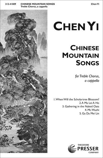 Chinese Mountain Songs : For Women's Choir.