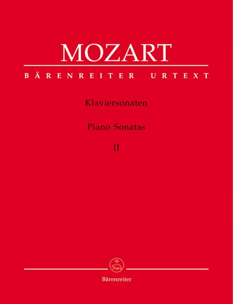 Klaviersonaten, Band 2 : Nr. 10-18 / Ed. by Wolfgang Rehm.
