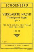 Verklärte Nacht, Op. 4 : (Transfigured Night) : For Two Violins, Two Violas and Two Violoncellos.