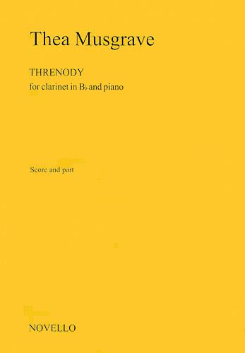 Threnody : For Clarinet and Piano.