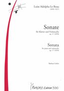 Sonate : Für Klavier und Violoncello Op. 17 (1878).