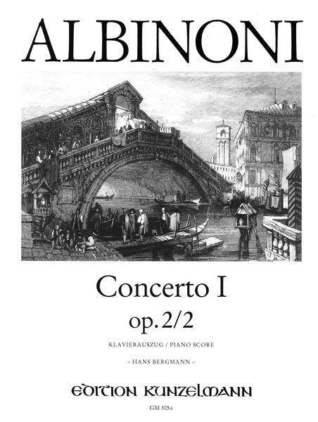 Concerto I, Op. 2/2 F-Dur : Für Violine und Streichorchester - Piano reduction.