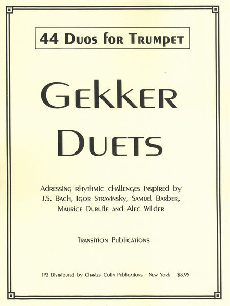 Duets : 44 Duos For Trumpet.