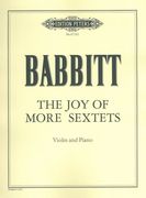 Joy Of More Sextets : For Violin and Piano.