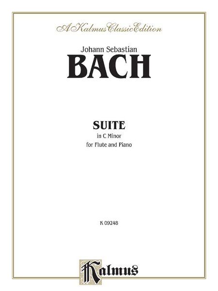 Suite In C Minor : For Flute and Piano.