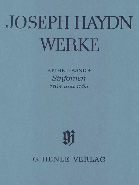 Sinfonien Um 1764 und 1765.