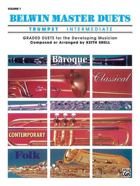Belwin Master Duets : For Two Trumpets - Intermediate Vol. 1.