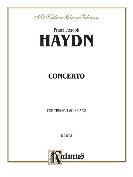 Trumpet Concerto : For B Flat Trumpet and Piano.