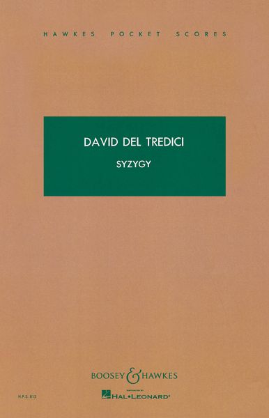 Syzygy : For Soprano, French Horn And Chamber Orchestra / Text By James Joyce.