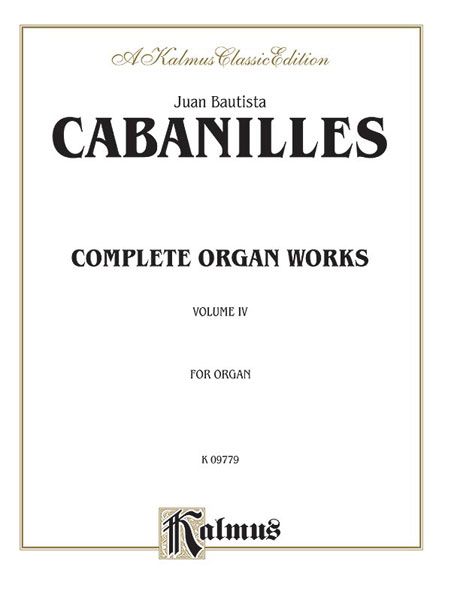 Complete Organ Works, Vol. 4.