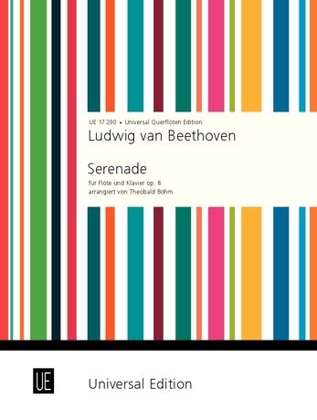 Serenade, Op. 8 : For Flute and Piano / arr. Boehm.