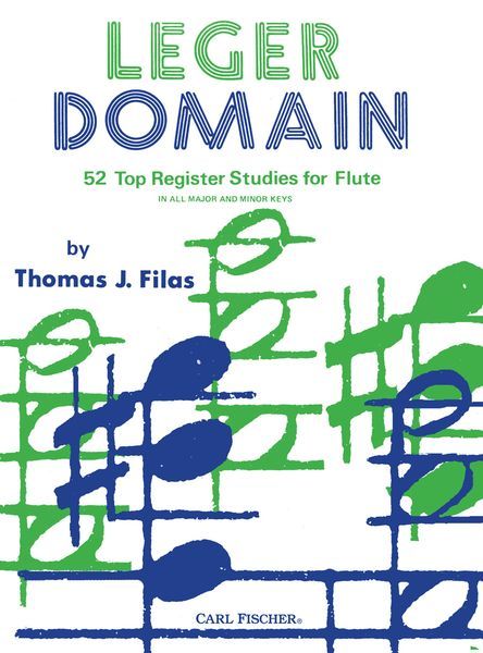 Leger Domain : 52 Top Register Studies For Flute An All Major and Minor Keys.