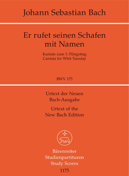 Cantata No. 175 : Er Rufet Seinen Schafen Mit Namen.