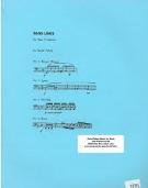 Bass Lines : For Bass Trombone Solo.