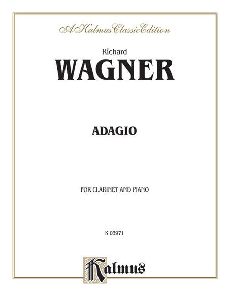 Adagio: For Clarinet and Piano.