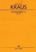 Streichquartett In C-Moll, Vb 179 : Für 2 Violini, Viola, Violoncello - First Edition.