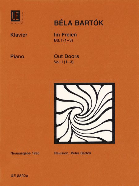 Out Of Doors, Vol. 1 (1-3) : Suite For Piano.