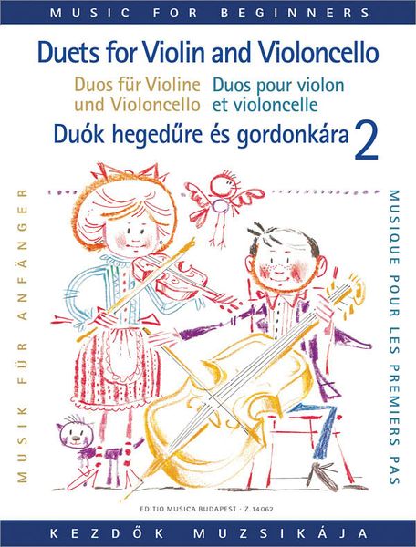 Beginning Duets For Violin and Cello, Vol. 1.
